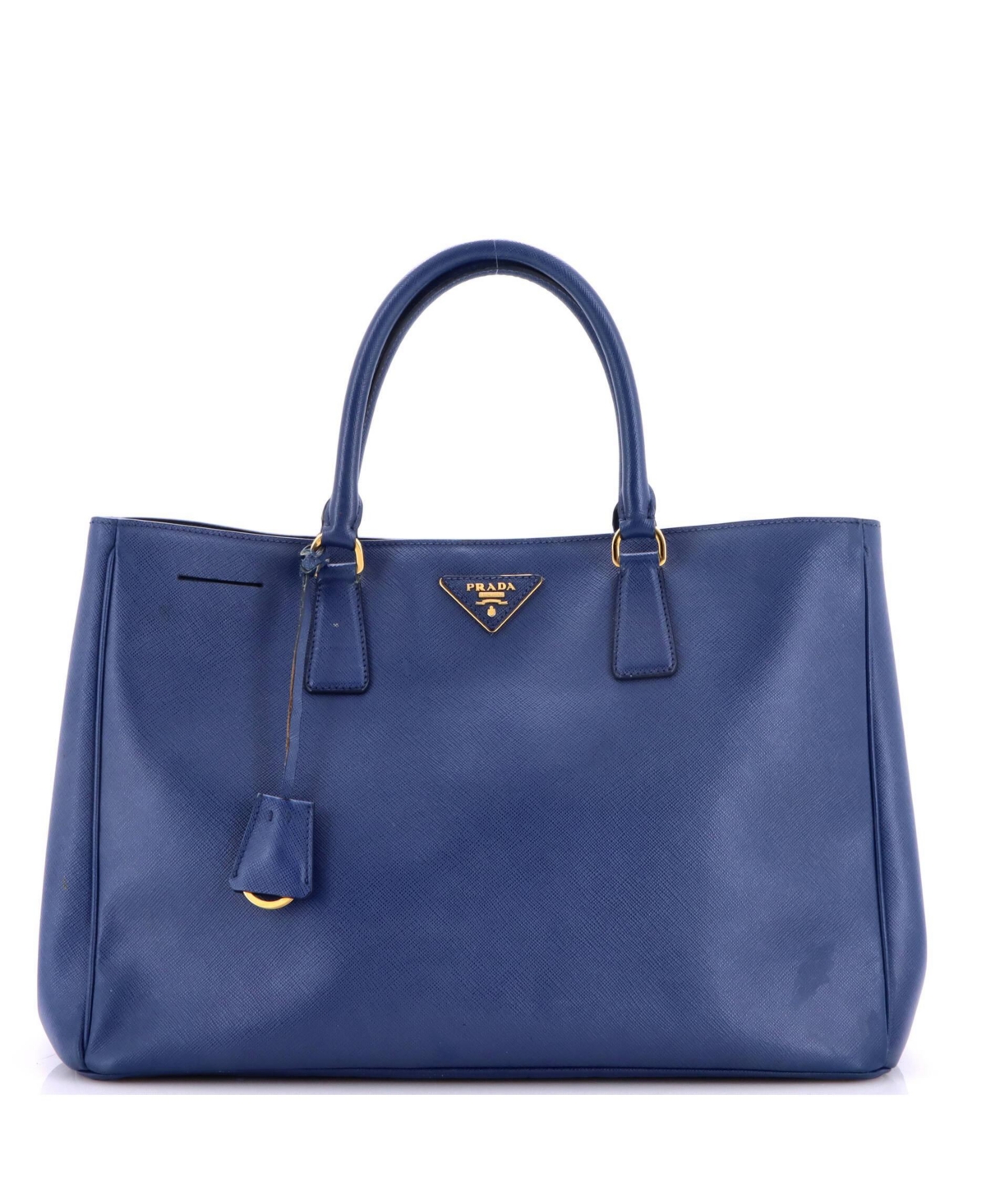 Pre-Owned Prada Medium Lux Open Tote Saffiano Leather
