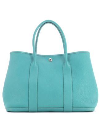 Pre-Owned Hermes 36 Garden Party Tote Leather
