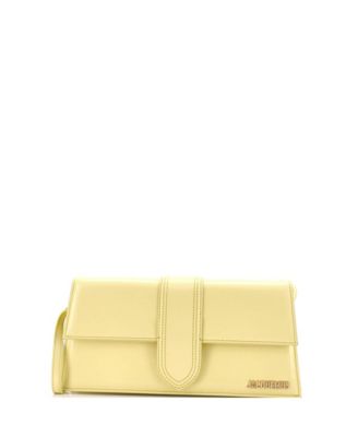 Long Le Bambino Top Handle Flap Bag Leather
