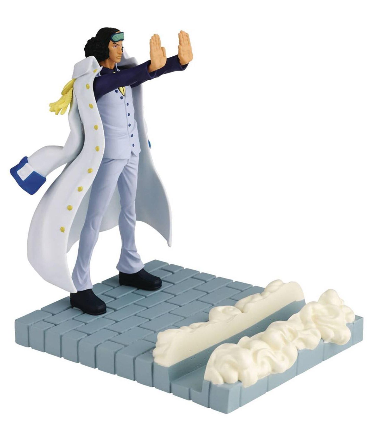 Детская фигурка Banpresto One Piece Aokiji Kuzan FigLife! 3.65" Collectible Figure, Ages 15+ — фото 1