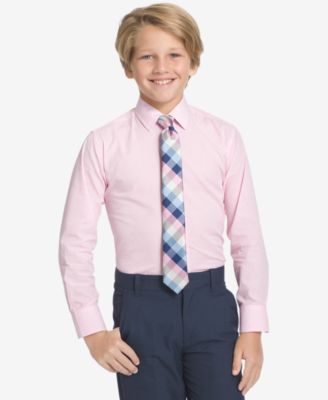 Big Boys All-Over Buffalo Grid Zipper Tie