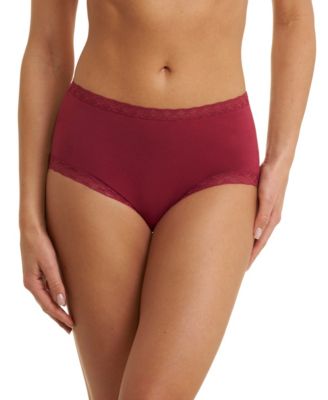 Women's Bliss Lace-Trim High-Rise Cotton Brief 755058