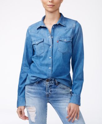 levi's tailored western shirt