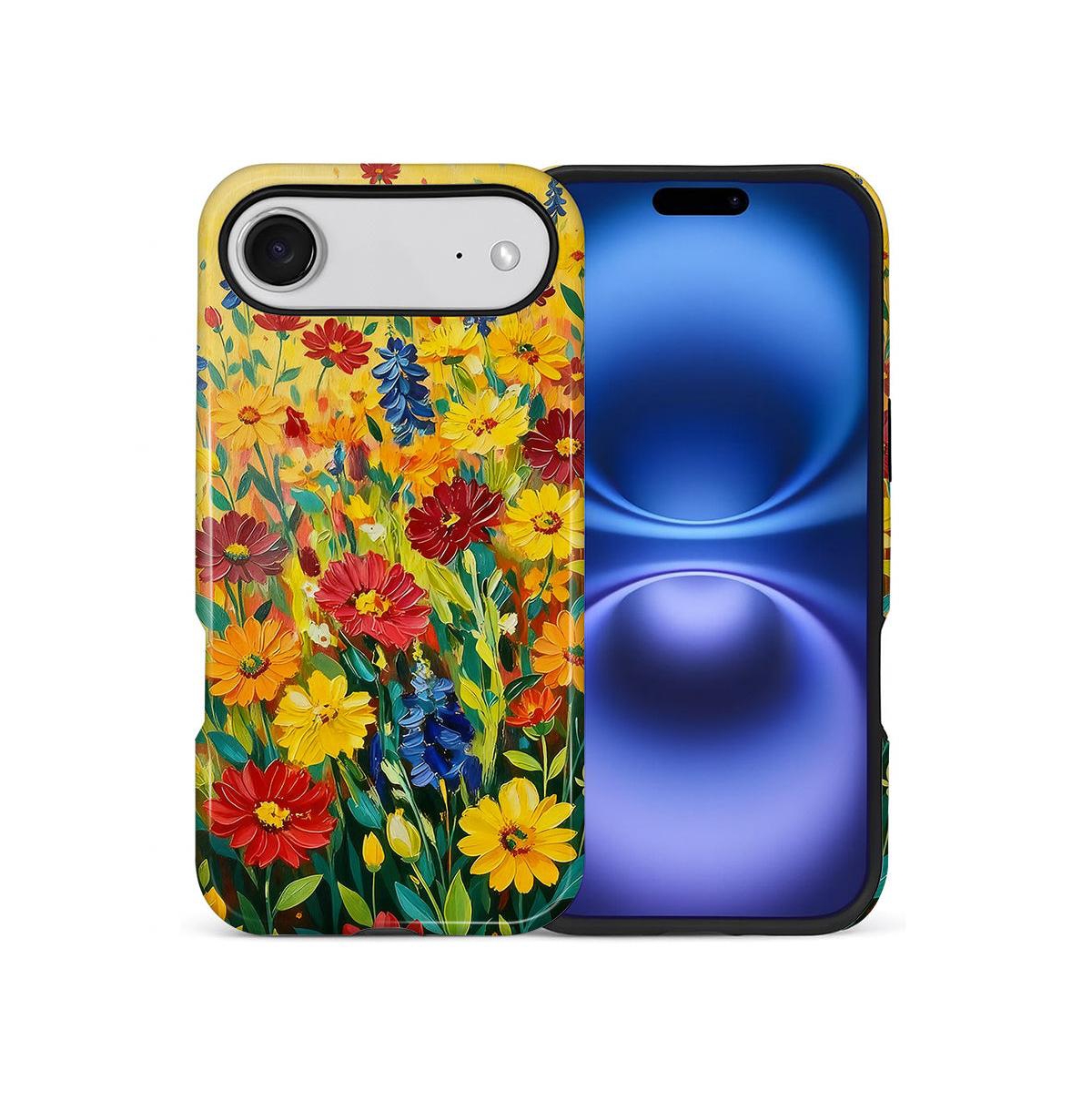 Lisen iPhone 17 Pro Max Dual-Layer Phone Case Compatible with Apple iPhone 17 Pro Max - Blooming field for iphone air