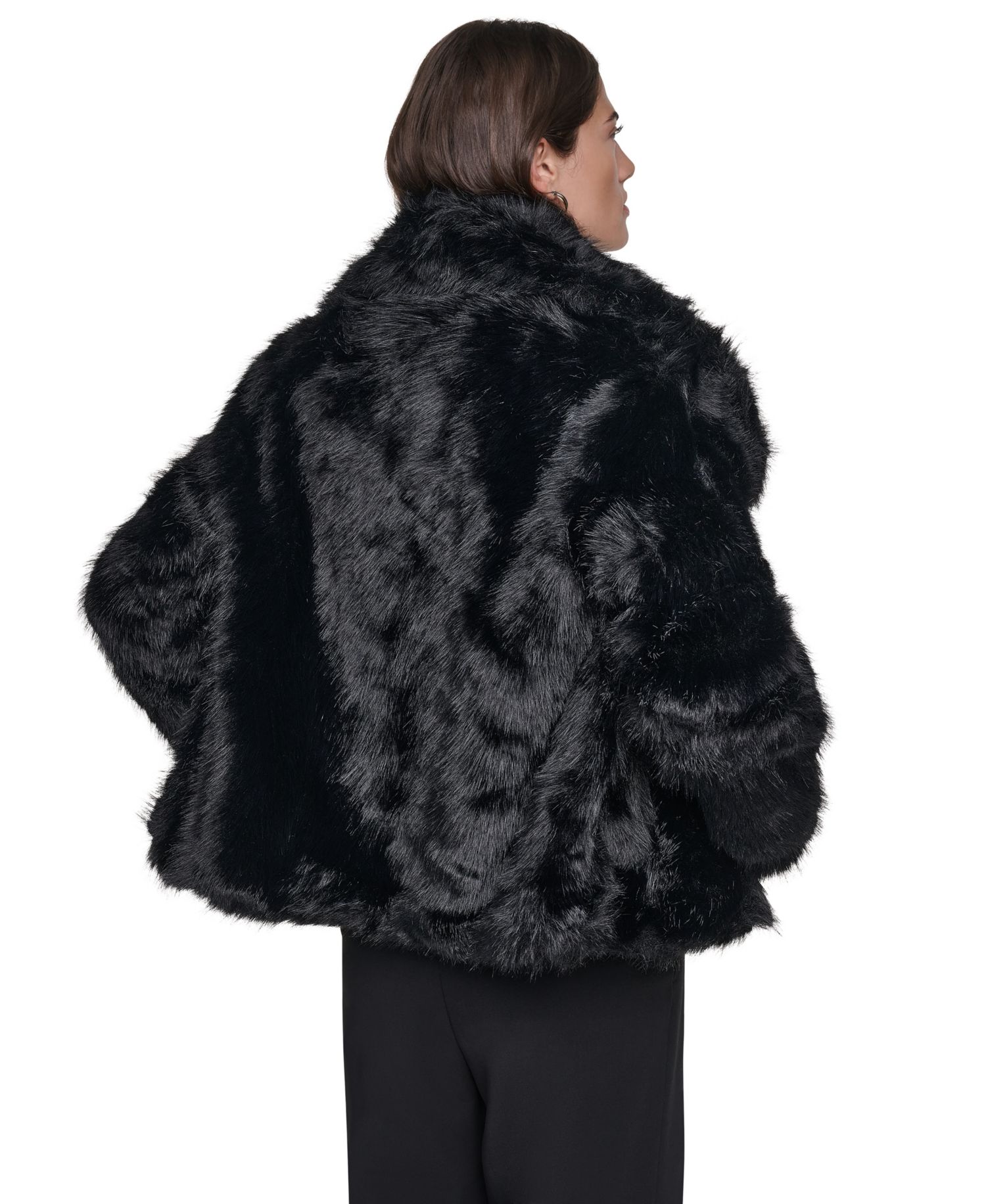 Women's Short Faux Fur Coat