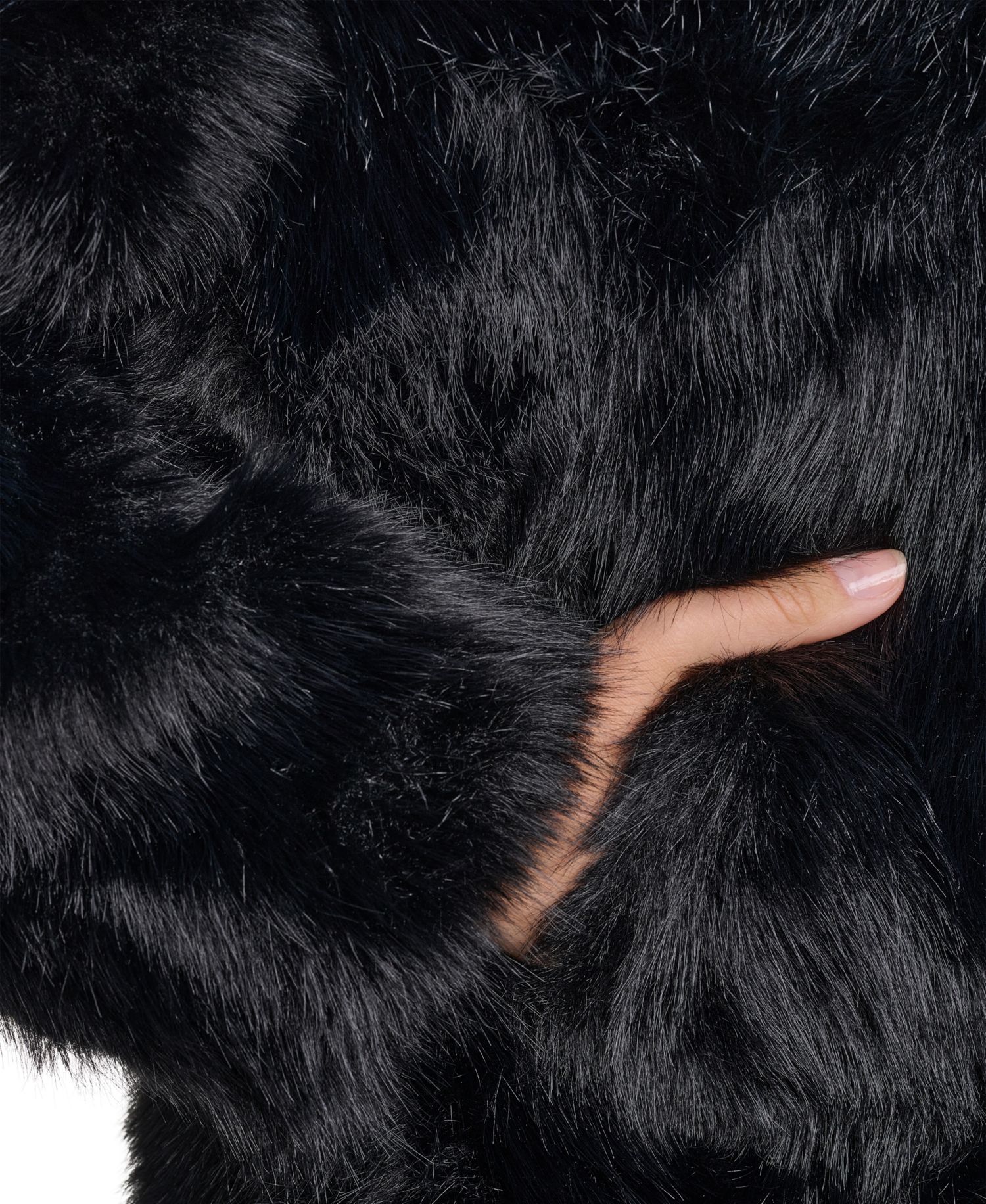 Women's Short Faux Fur Coat