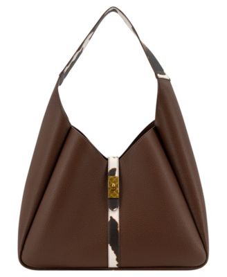 Dakota Western Trim Hobo Medium Tote Handbag