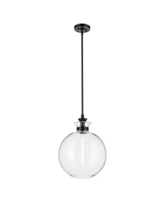 Laria 15 Inch 1 Light Pendant with Clear Glass