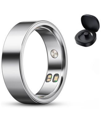 Smart Ring Health Tracker with Sleep Monitor, Heart Rate, Stress, Fitness, Blood Oxygen, Call and Alarm Vibration Alerts / No Subscription