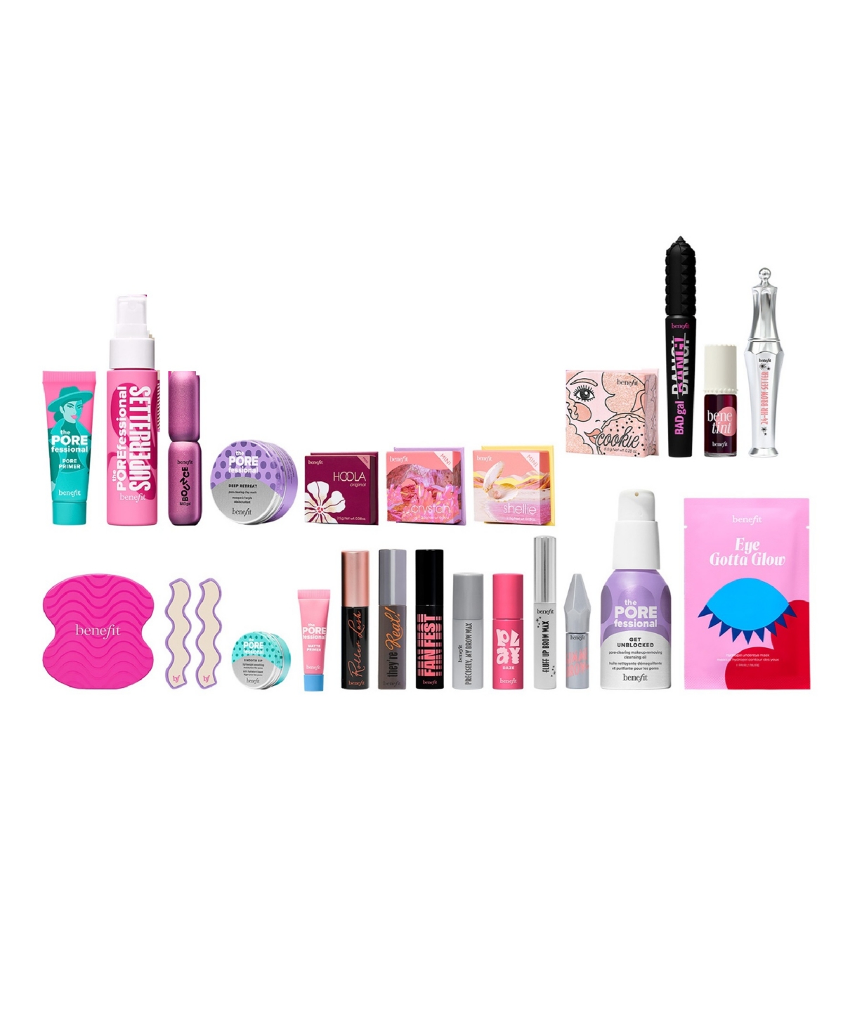 Benefit Cosmetics 24-Piece The Hotel Beneville Beauty Advent Calendar Holiday Gift Set