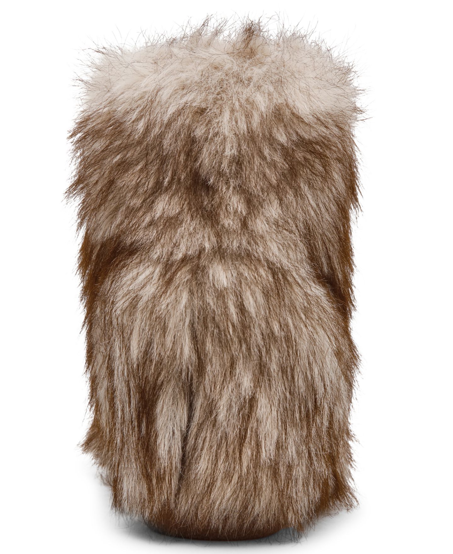 Женские ботинки Steve Madden Misty Cozy Faux-Fur Wedge, цвет: Натуральный разноцветный — фото 3