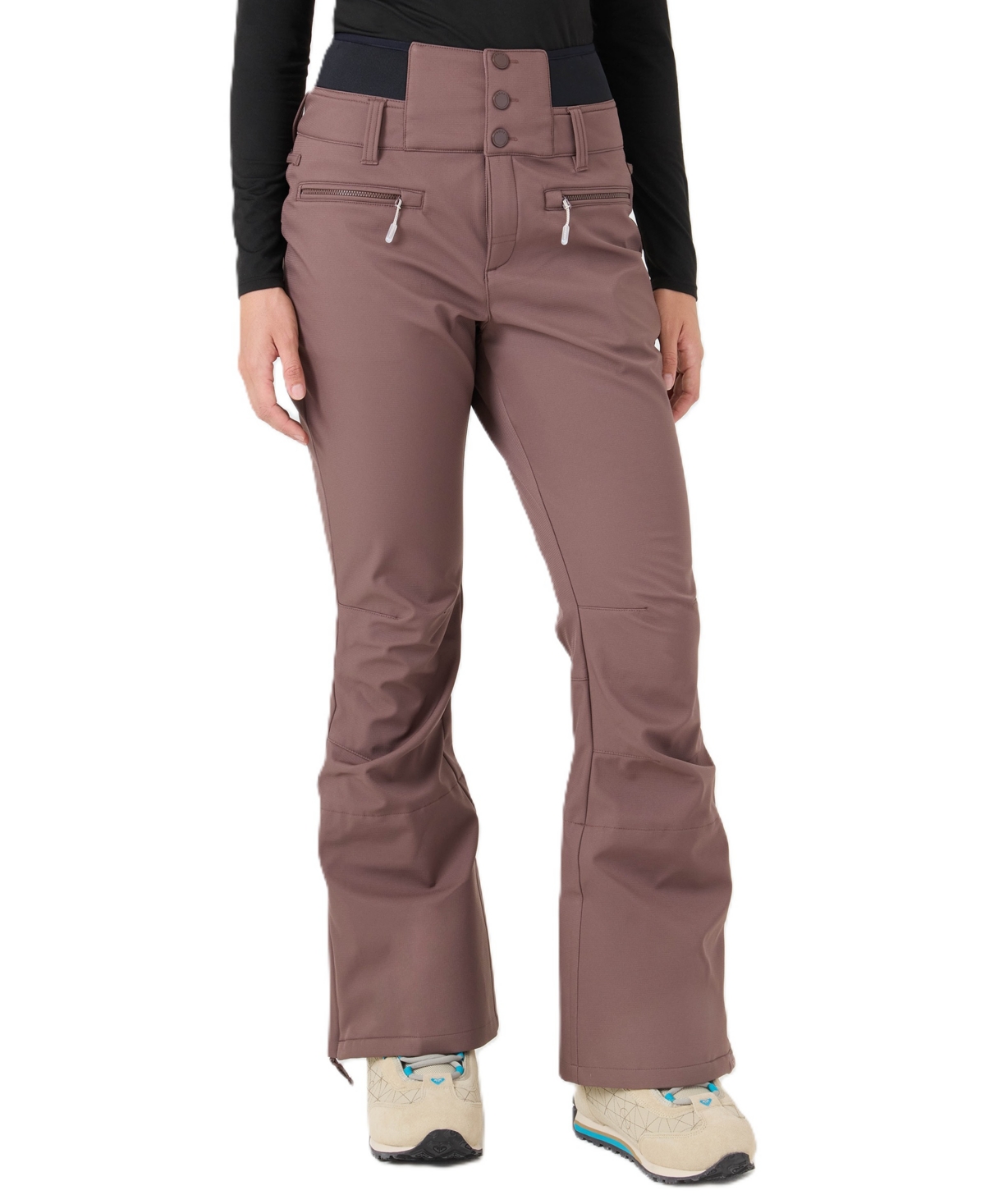 Roxy Women's Rising High High-waisted Skinny Pants In Shopping B