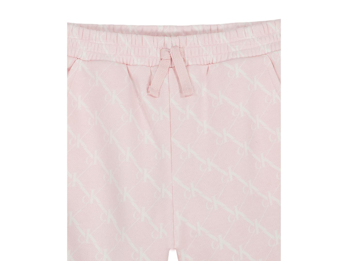 Комплект Calvin Klein Fleece Mock-Neck Top and Jogger Pants, 2-Piece Set для девочек-малышей, цвет: Розовый — фото 4