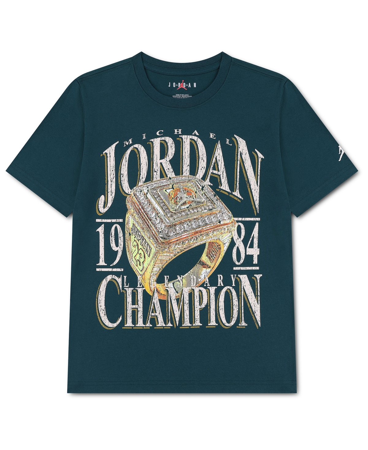Jordan Boys' 4-20 Legendary Champions Graphic Basketball T-Shirt