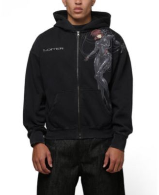 Men's Spectre Graphic Relaxed-Fit Full-Zip Hoodie