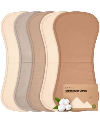 Kids Urban Baby Burp Cloths, Organic Burping Cloth for Babies, Burp Rags for Baby Girls, Boys