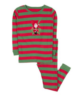 Boys' and Girls' Striped Holiday Long-Sleeve Top and Pants, 2-Piece Set