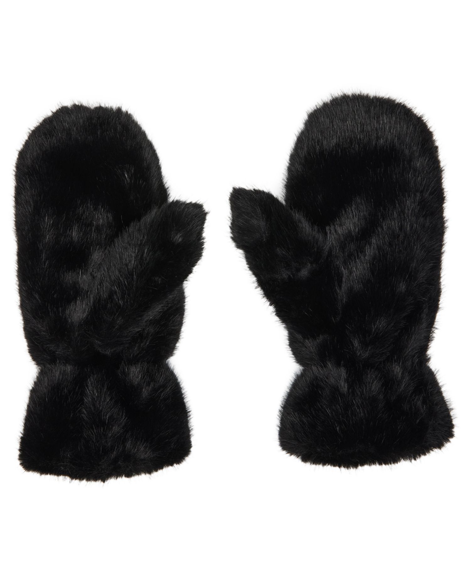 Extreme Fuzzy Pull-On Mitten Gloves