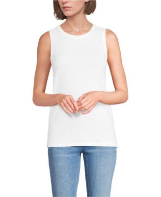 Women's Tall Supima Cotton Crew Neck Tank Top