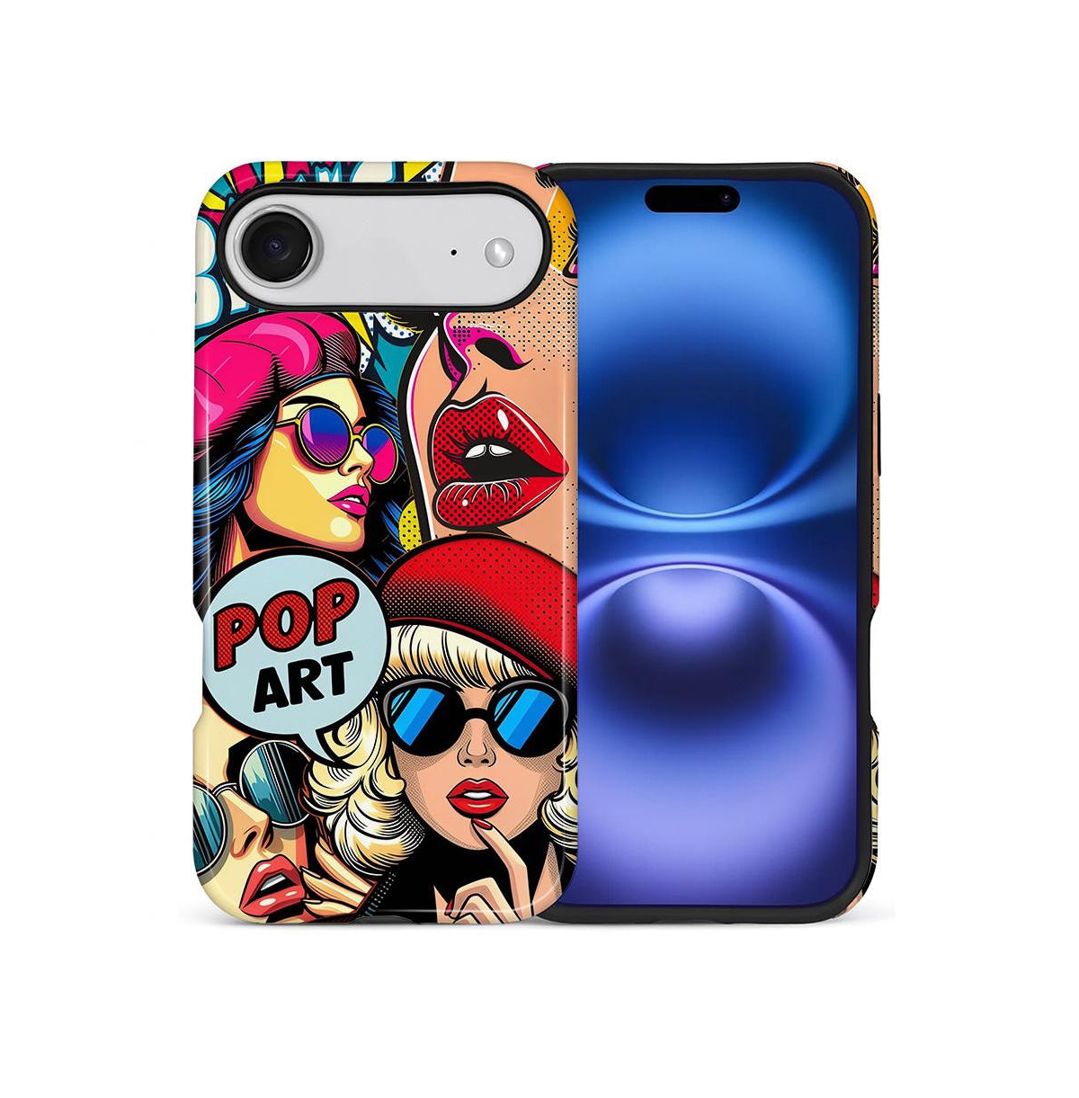 Lisen Phone Case Compatible with Apple iPhone, 2-Layer Durable, Pop Art Icons - Pop art icons for iphone air