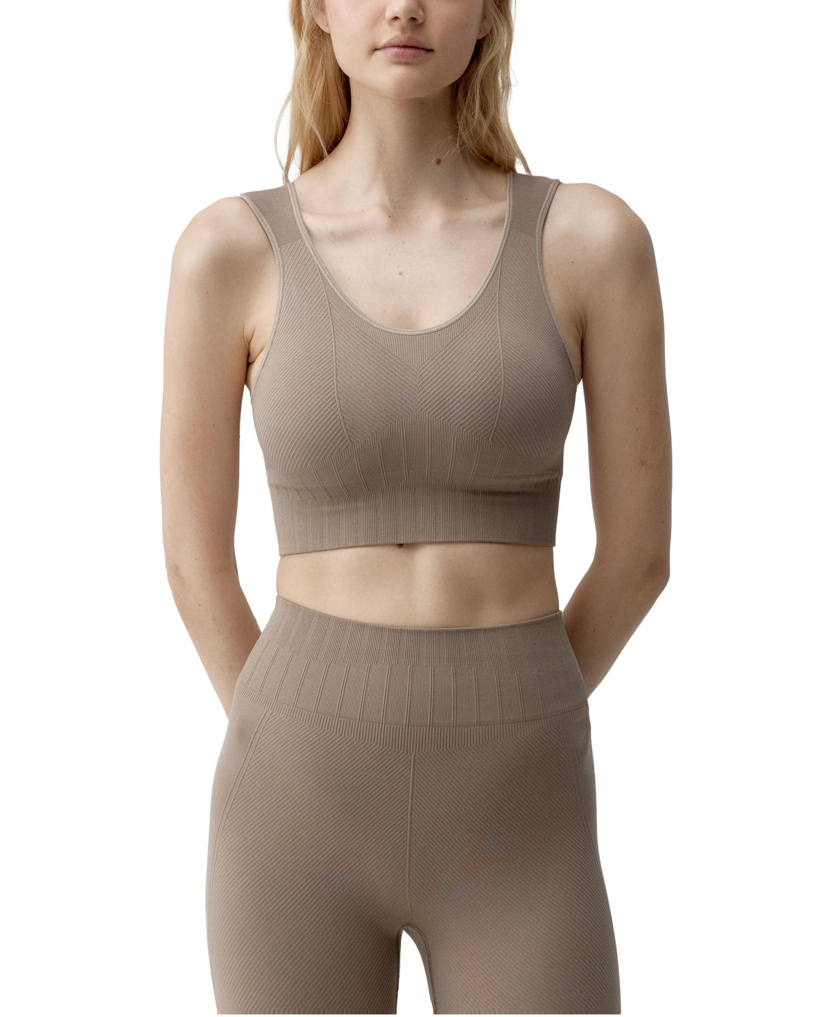 Born Living Yoga Women's Medium-Support Sports Top