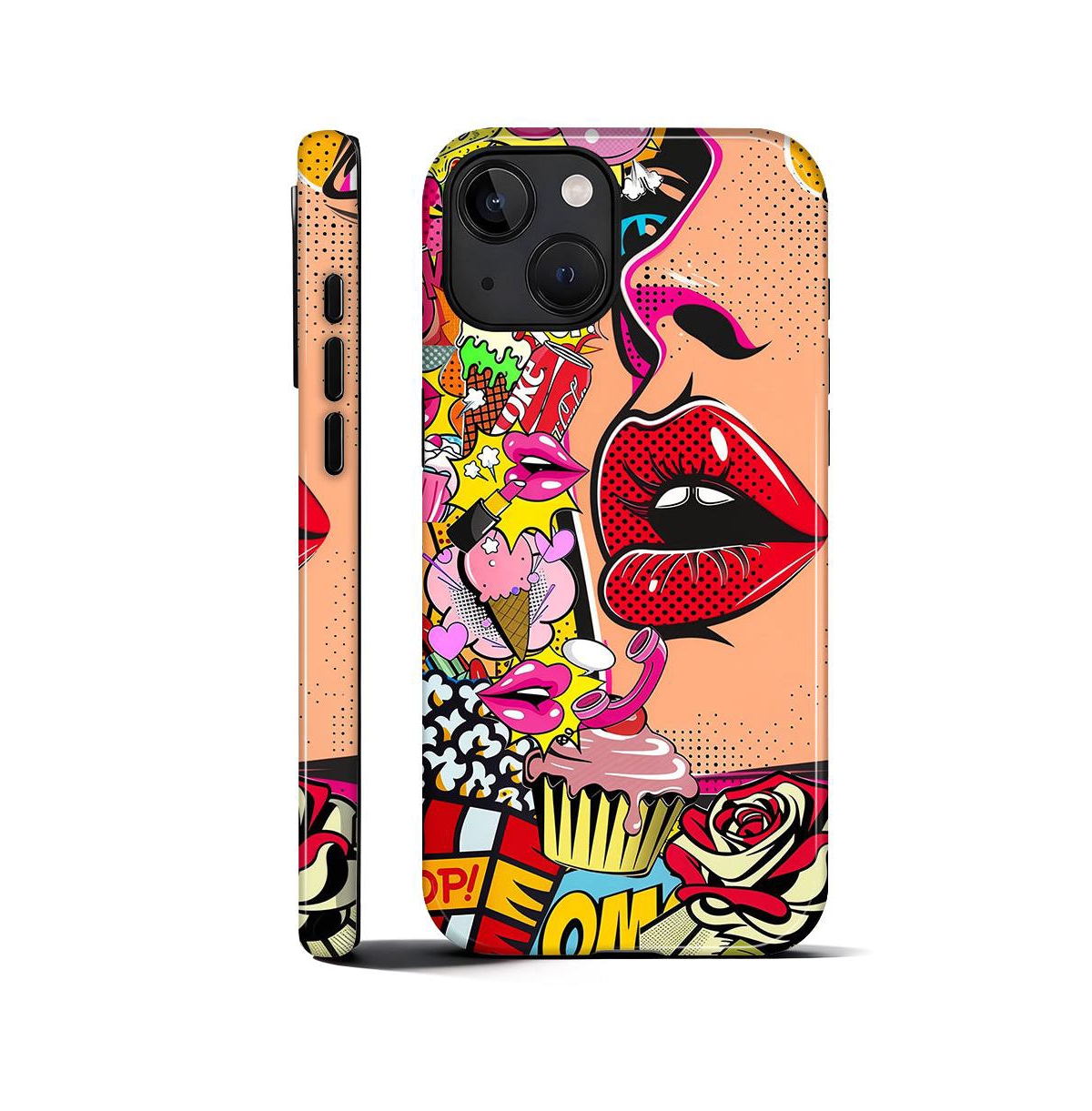 Lisen Sweet Temptation Dual-Layer Phone Case Compatible with Apple iPhone 15 Pro Max - Sweet temptation for iphone 14