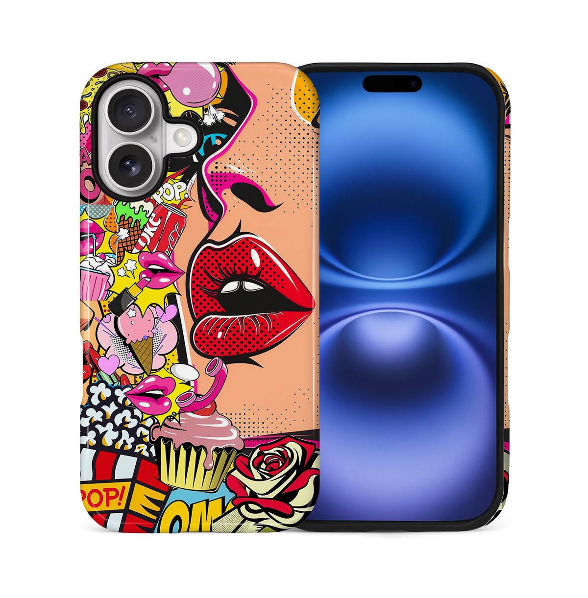 Lisen Sweet Temptation Dual-Layer Phone Case Compatible with Apple iPhone 15 Pro Max - Sweet temptation for iphone 16 plus