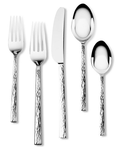 Vera Wang Wedgwood Hammered Stainless Flatware Collection