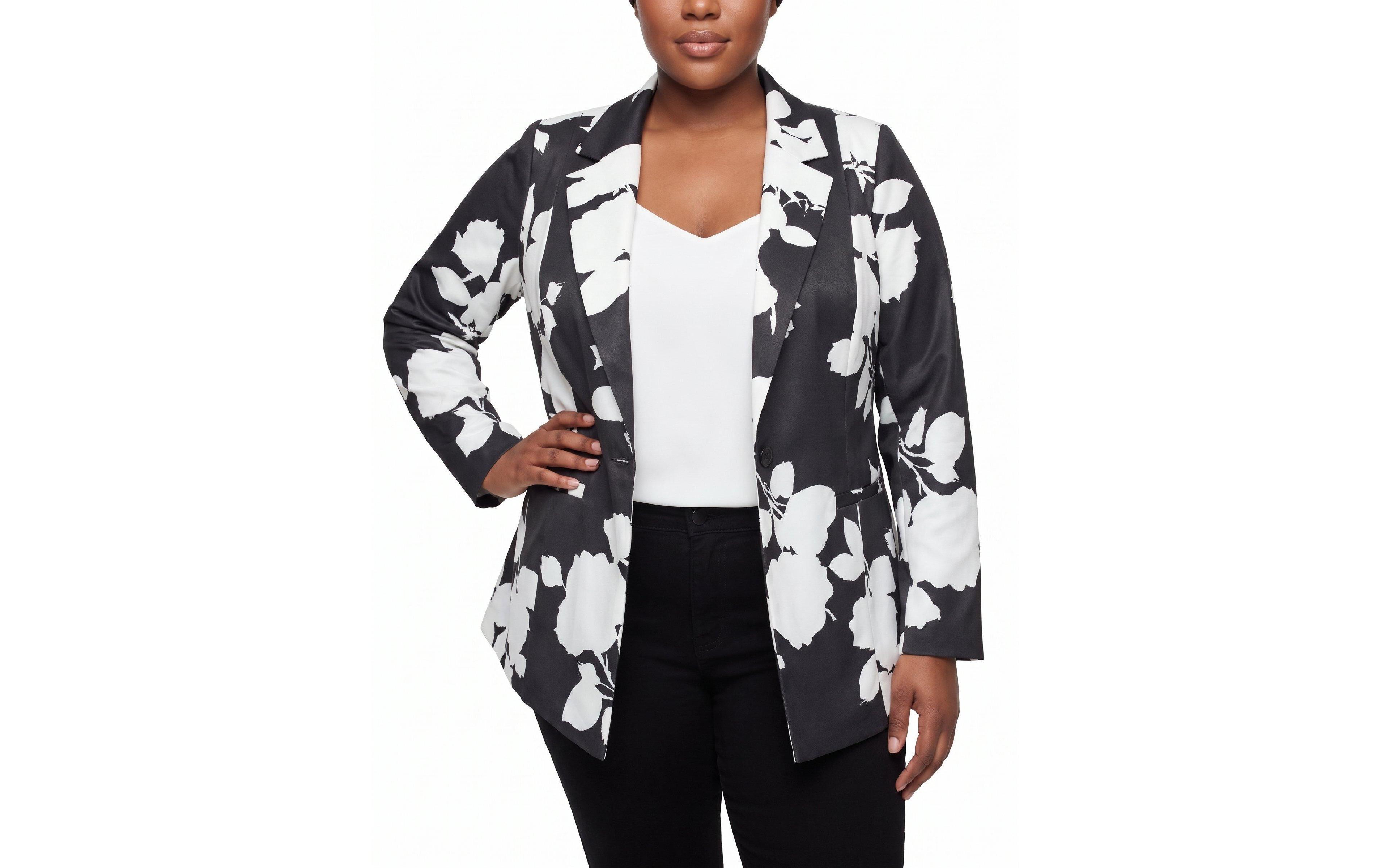Torrid Plus Studio Crepe Blazer
