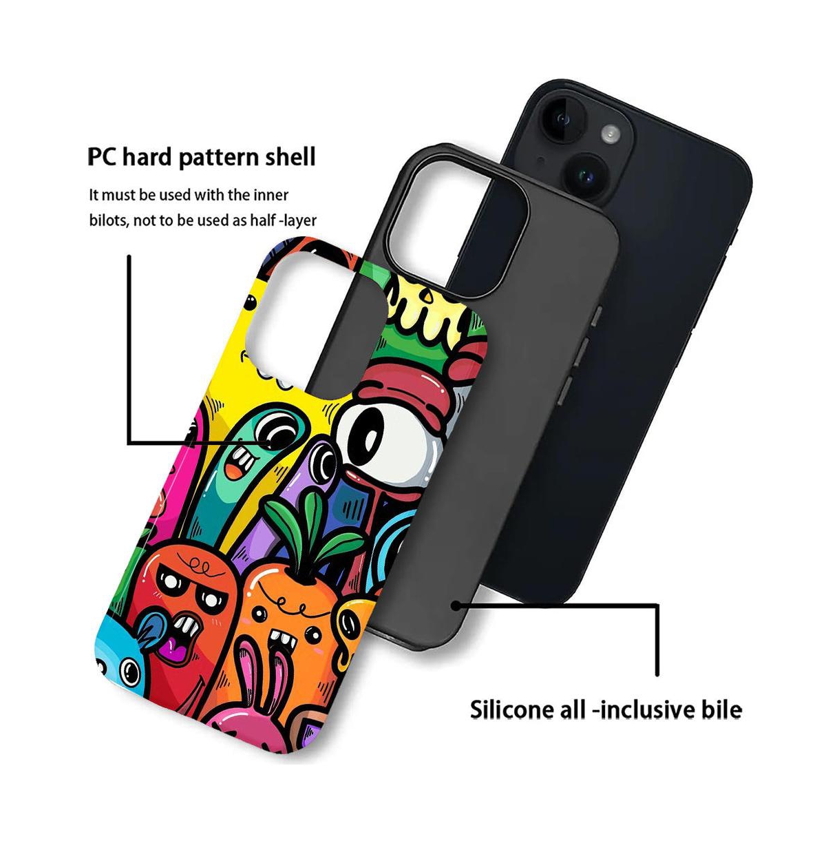 Lisen Dual-Layer Anti-Slip Grip Phone Case Compatible with Apple iPhone 17 Pro