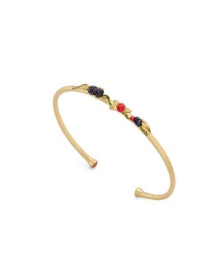 Orla Hedgerow Bangle in Gold