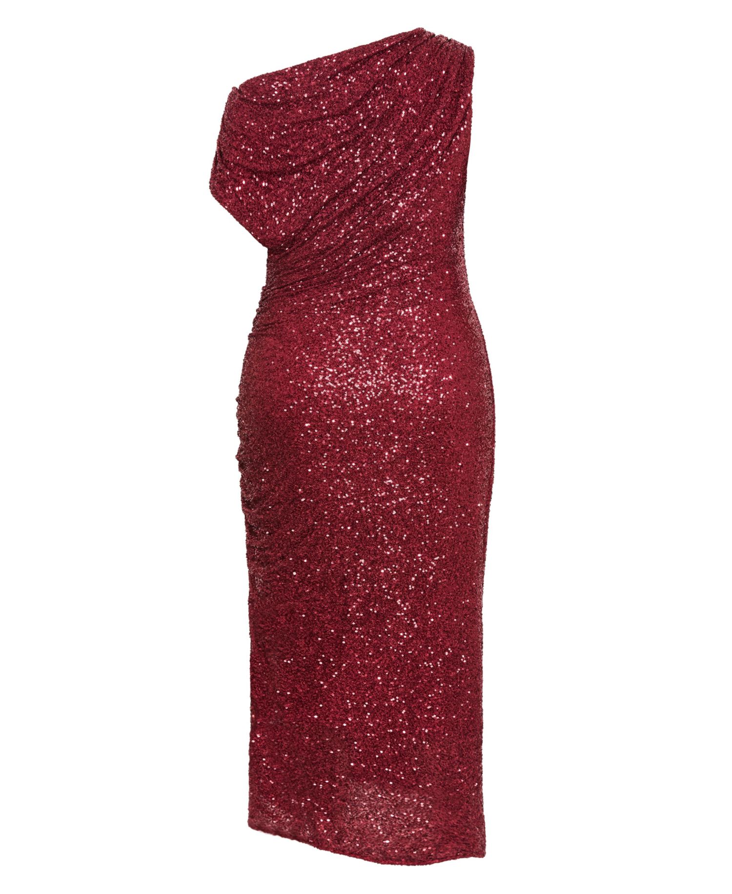 Women's Sequin Star Off Shoulder Maxi Dress