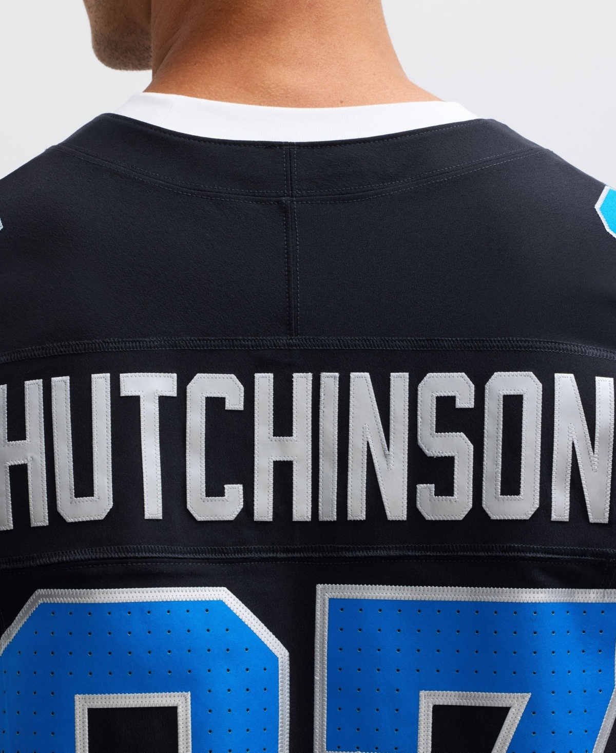 Nike Men's Aidan Hutchinson Black Detroit Lions Alternate Vapor F.u.s.e. Elite Jersey