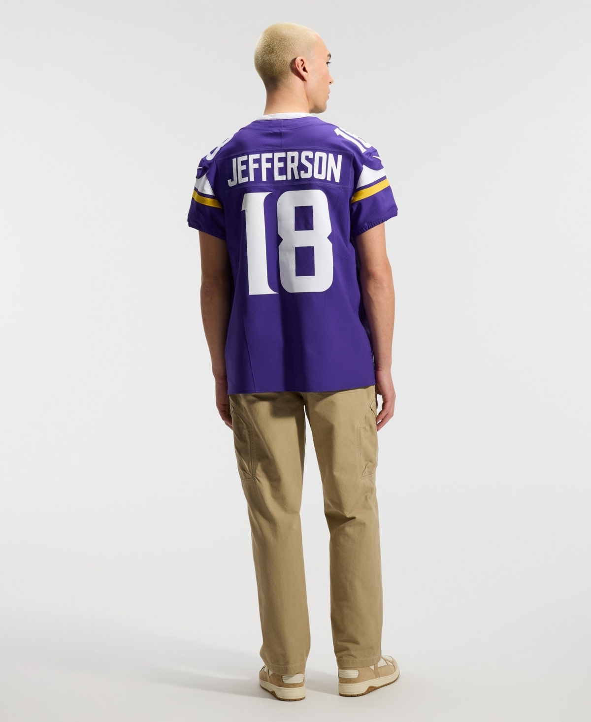 Nike Men's Justin Jefferson Minnesota Vikings Alternate Vapor F.u.s.e. Elite Jersey