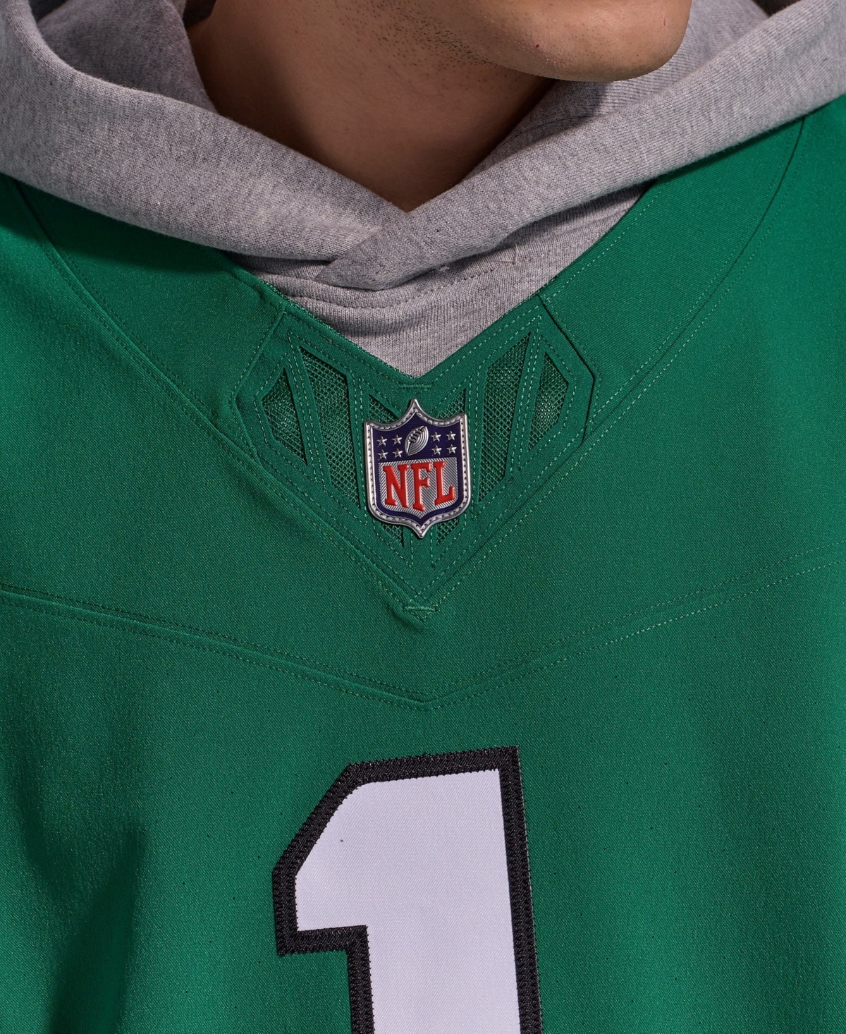 Nike Men's Jalen Hurts Kelly Philadelphia Eagles Alternate Vapor F.u.s.e. Elite Jersey