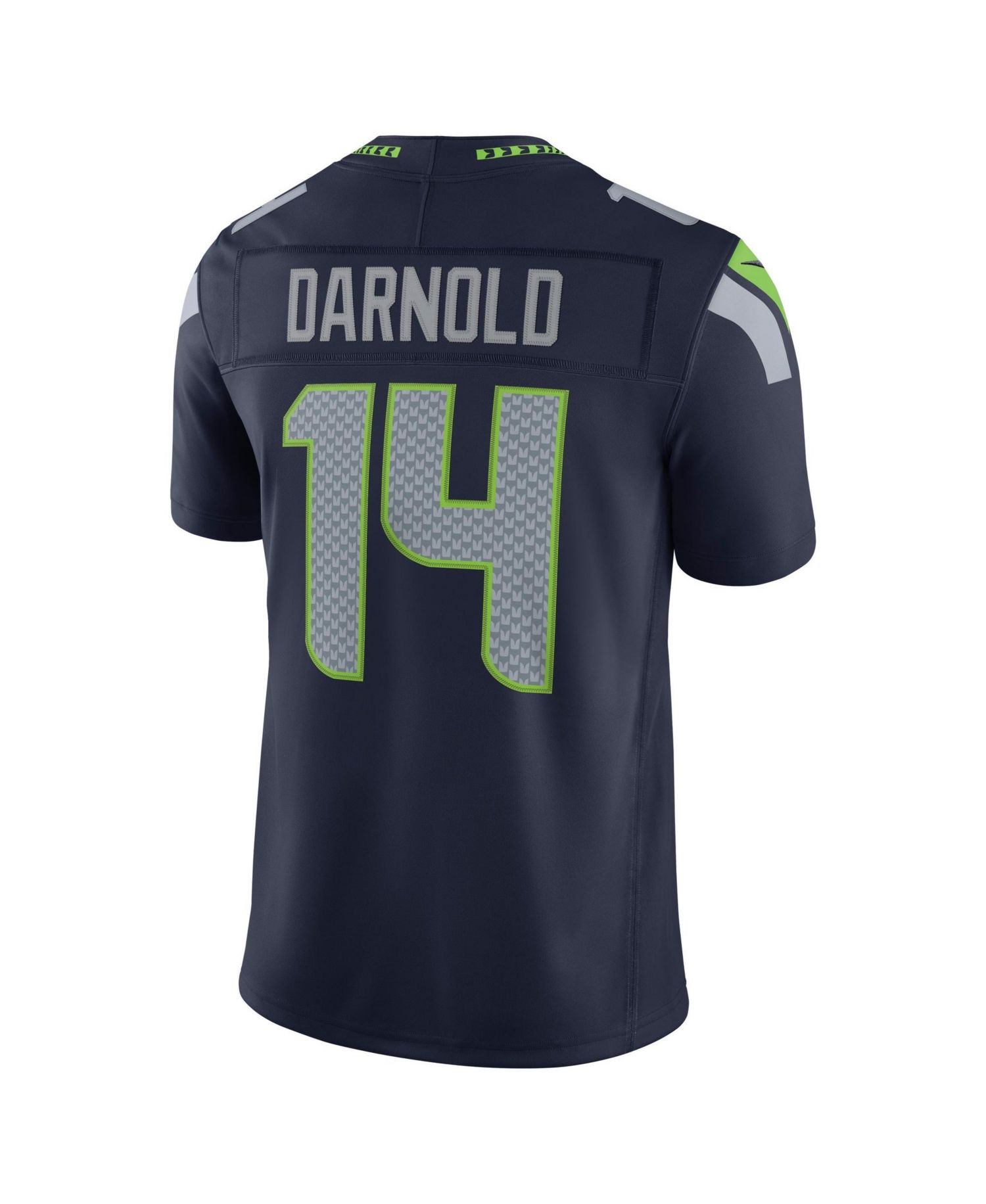 Men's Sam Darnold College Navy Seattle Seahawks Vapor F.U.S.E. Stitched Limited Jersey