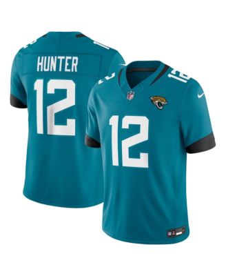 Men's Travis Hunter Teal Jacksonville Jaguars Vapor F.U.S.E. Stitched Limited Jersey