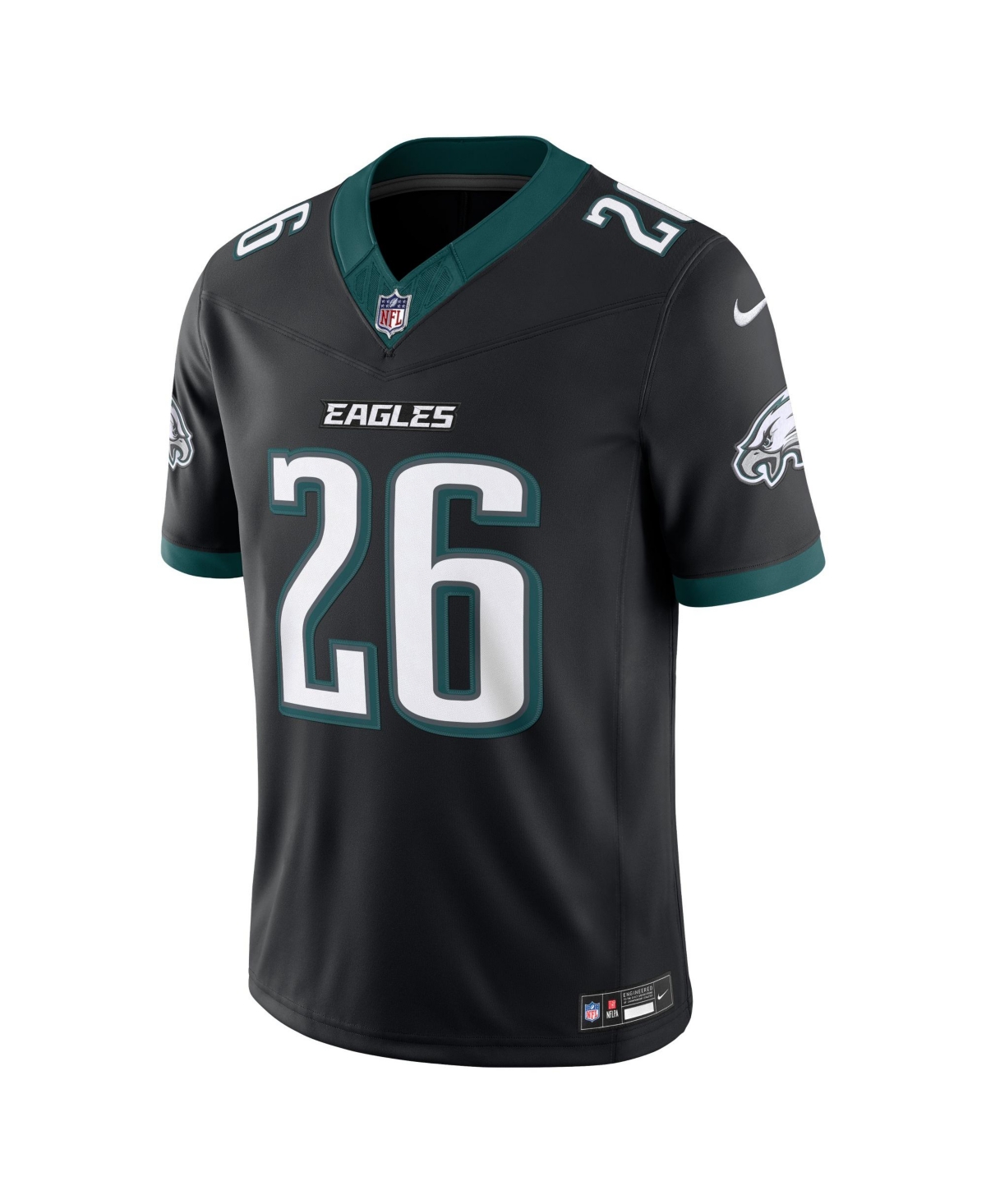 Nike Men's Saquon Barkley Black Philadelphia Eagles Alternate Vapor F.u.s.e. Stitched Limited Jersey