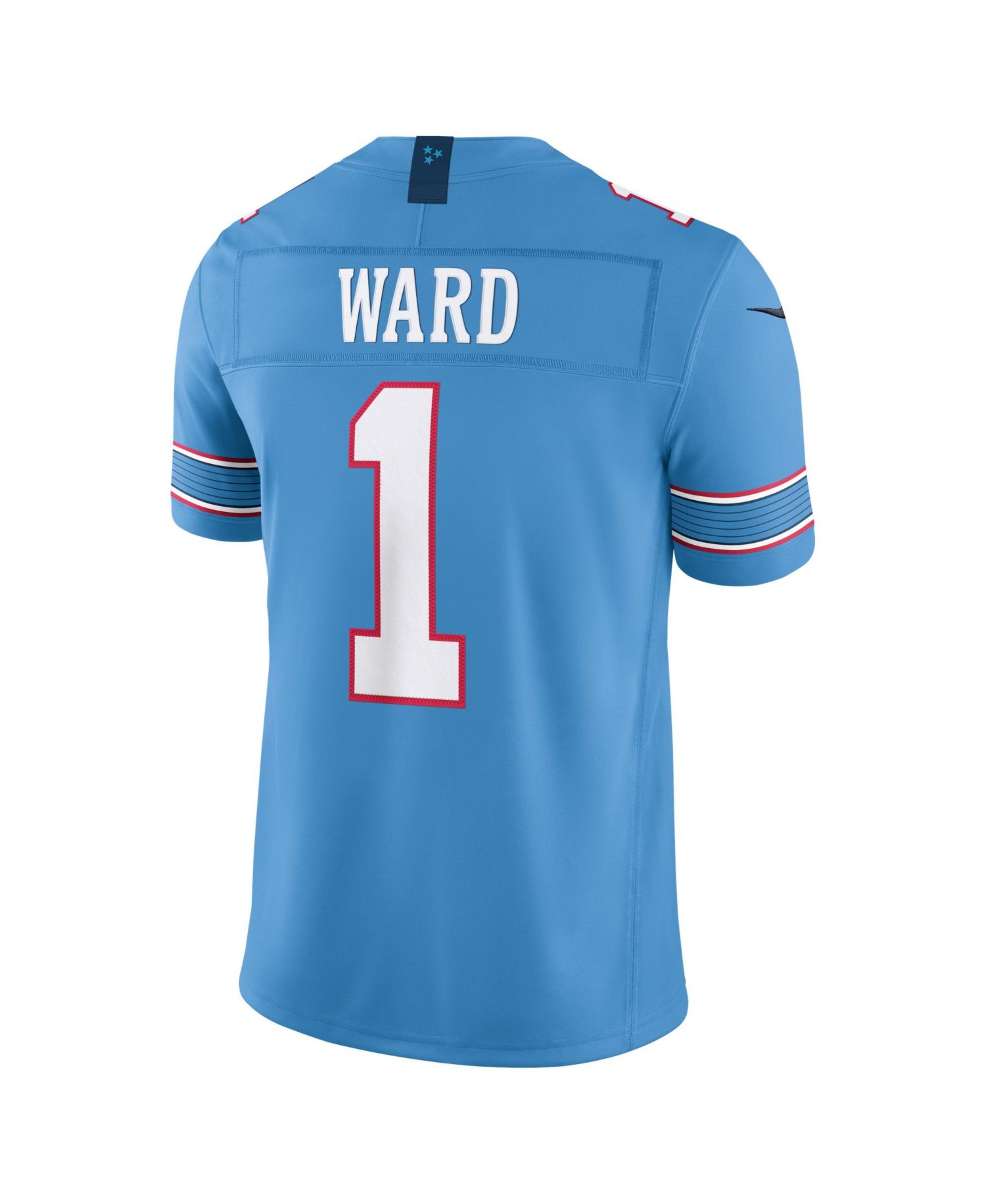 Men's Cameron Ward Light Blue Tennessee Titans Vapor F.U.S.E. Stitched Limited Jersey