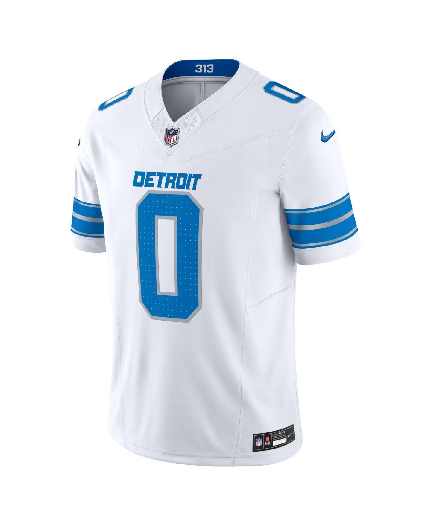 Мужское джерси Nike Jahmyr Gibbs Detroit Lions Vapor F.U.S.E. Limited, White — фото 11