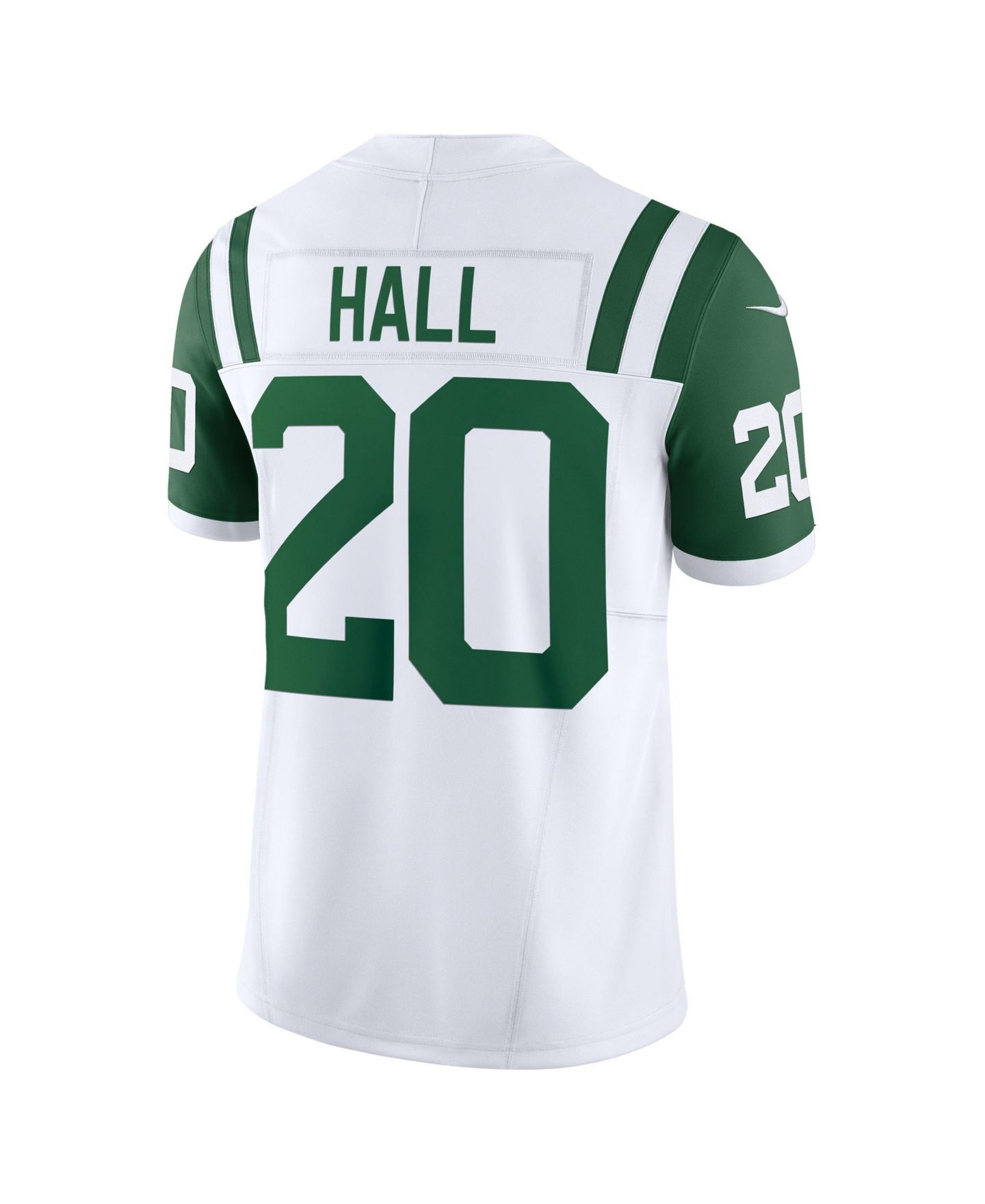 Мужской топ Nike Breece Hall New York Jets Classic Alternate Vapor F.U.S.E. Limited Jersey, цвет: Белый — фото 3