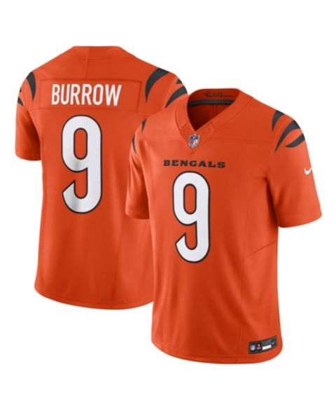Мужской топ Nike Joe Burrow Cincinnati Bengals Vapor F.U.S.E. Limited Jersey, цвет: Оранжевый