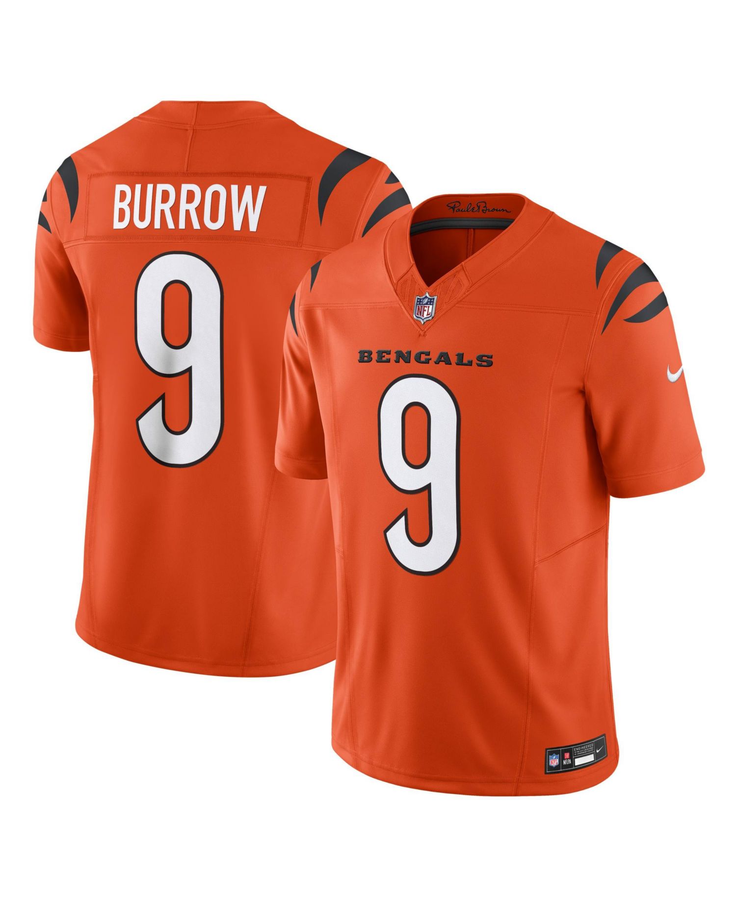 Men's Joe Burrow Cincinnati Bengals Vapor F.U.S.E. Limited Jersey