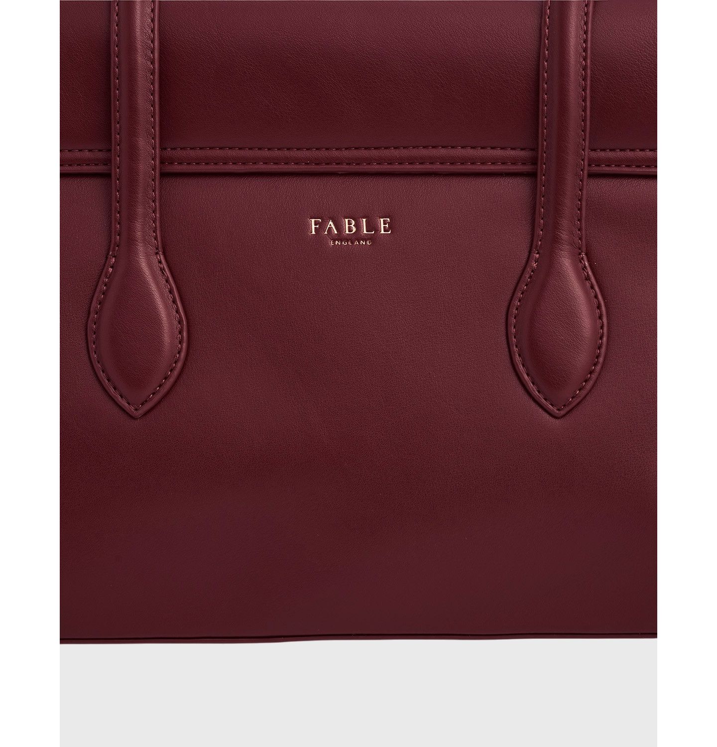 Женская сумка Fable England Romilly Shoulder, цвет: Бордовый — фото 10