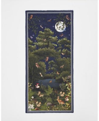 Women's Woodland Meadow Large Rectangle Scarf