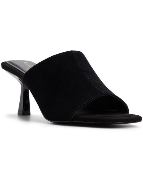 Женские сандалии ALDO Sidema Slip-On Dress Sandals, цвет: Чёрный замшевый