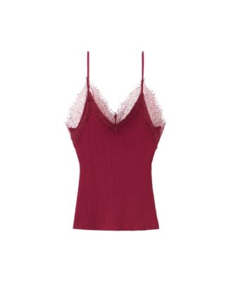 Women's V-Neck Lace Camisole