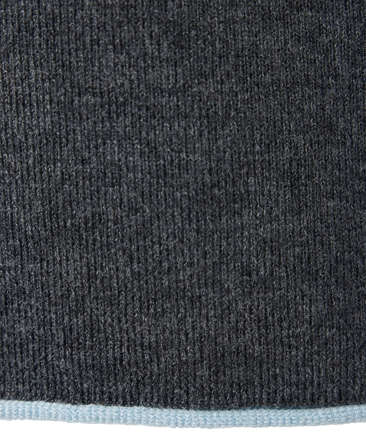 Mango Women's Ribbed-Knit Contrast-Trim Crewneck Long-Sleeve Sweater