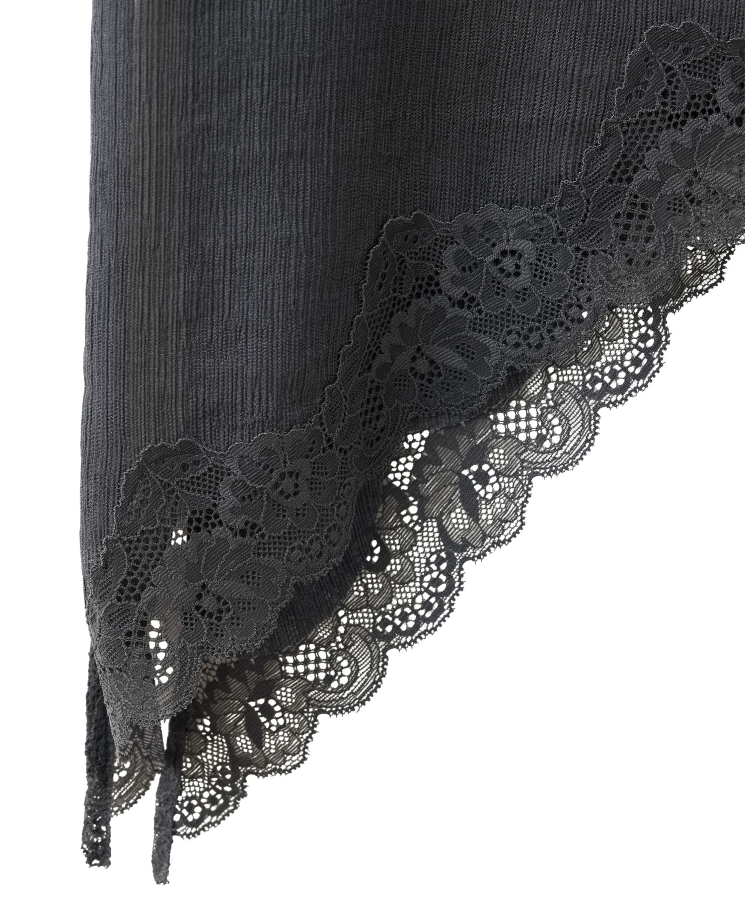 Women's V-Neck Asymmetrical Hem Lace Camisole