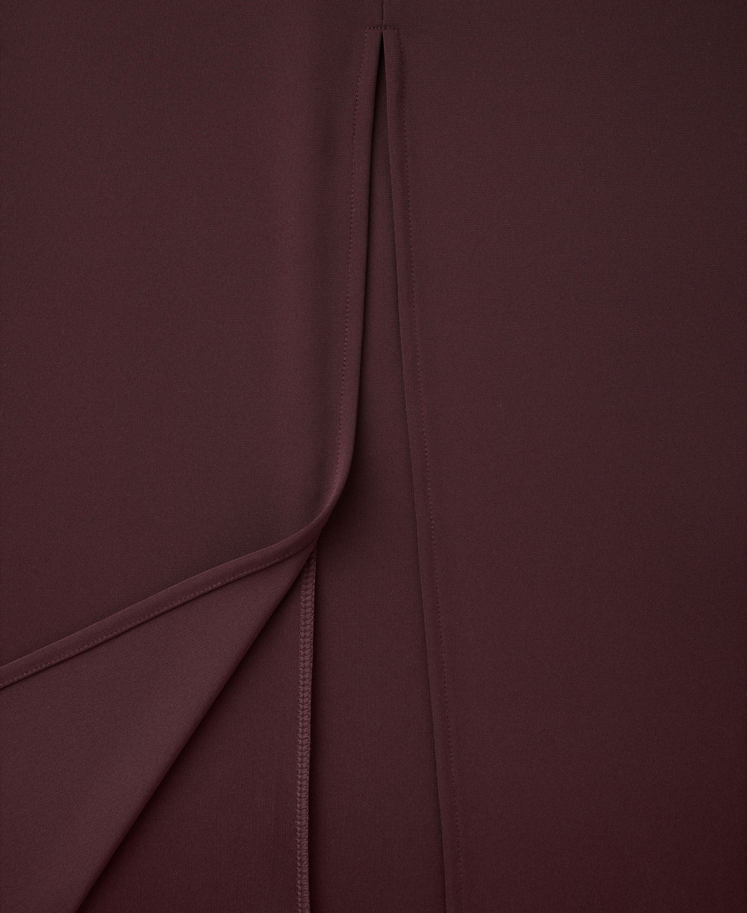 Women's Wraparound Lapel Collar Long-Sleeve Wrap Dress